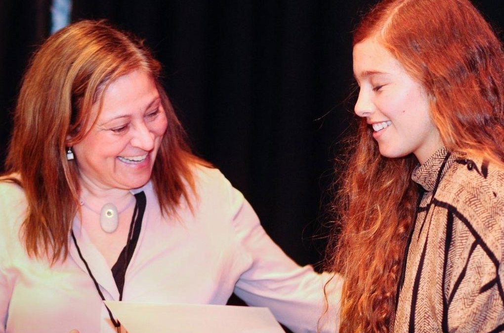 Elizabeth Avellan and Young Film Maker