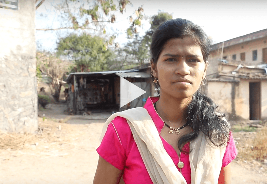 Indian Girl looking away
